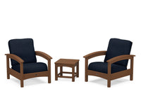 Thumbnail for Trex Rockport Club 3-Piece Deep Seating Conversation Set