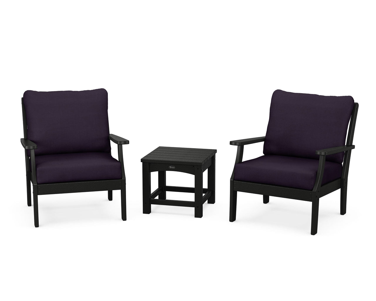 Trex Yacht Club 3-Piece Deep Seating Set