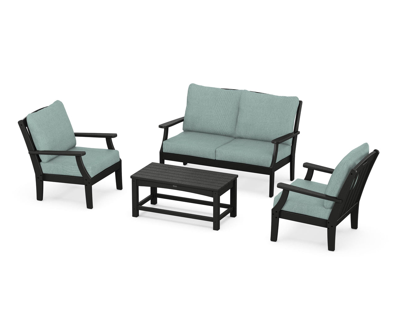 Trex Yacht Club 4-Piece Deep Seating Chair Set