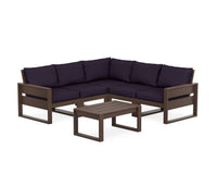 Thumbnail for Trex Eastport 6-Piece Deep Seating Sectional + Coffee Table Set