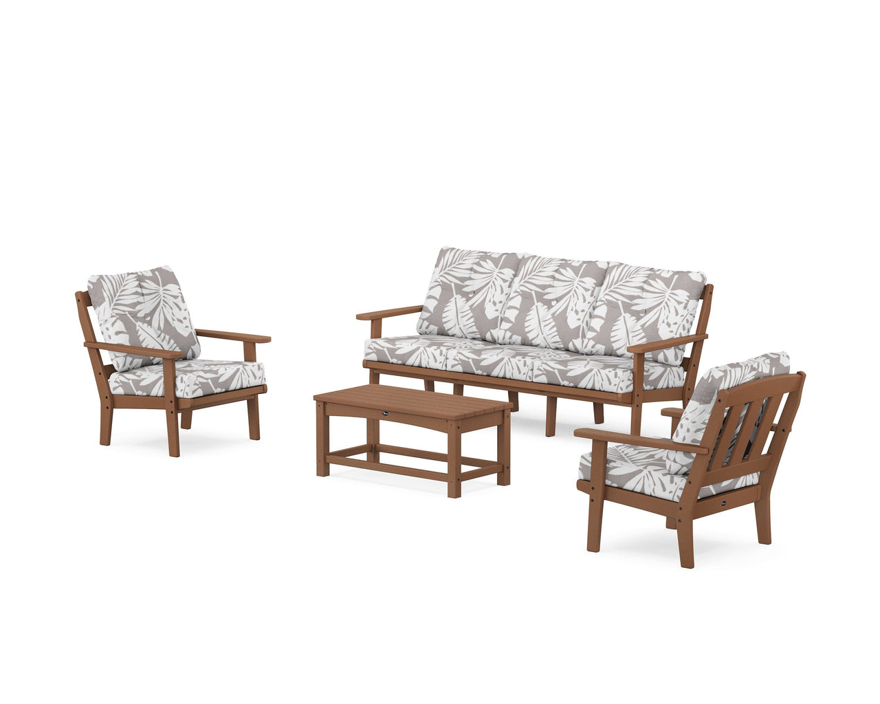 Trex Cape Cod 4-Piece Deep Seating Set with Sofa