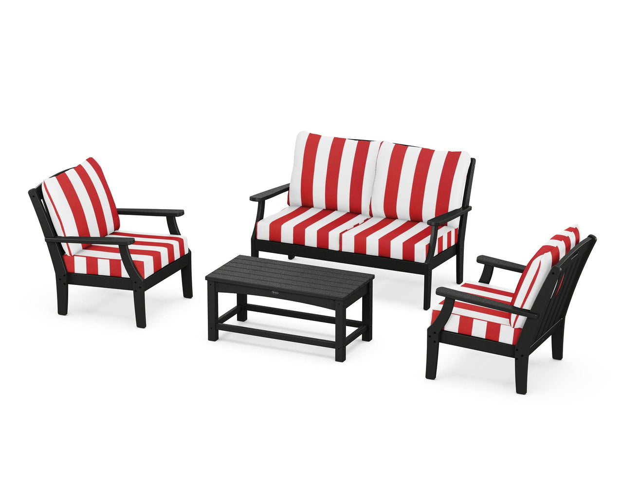 Trex Yacht Club 4-Piece Deep Seating Chair Set