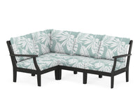 Thumbnail for Trex Yacht Club Modular 4-Piece Deep Seating Set