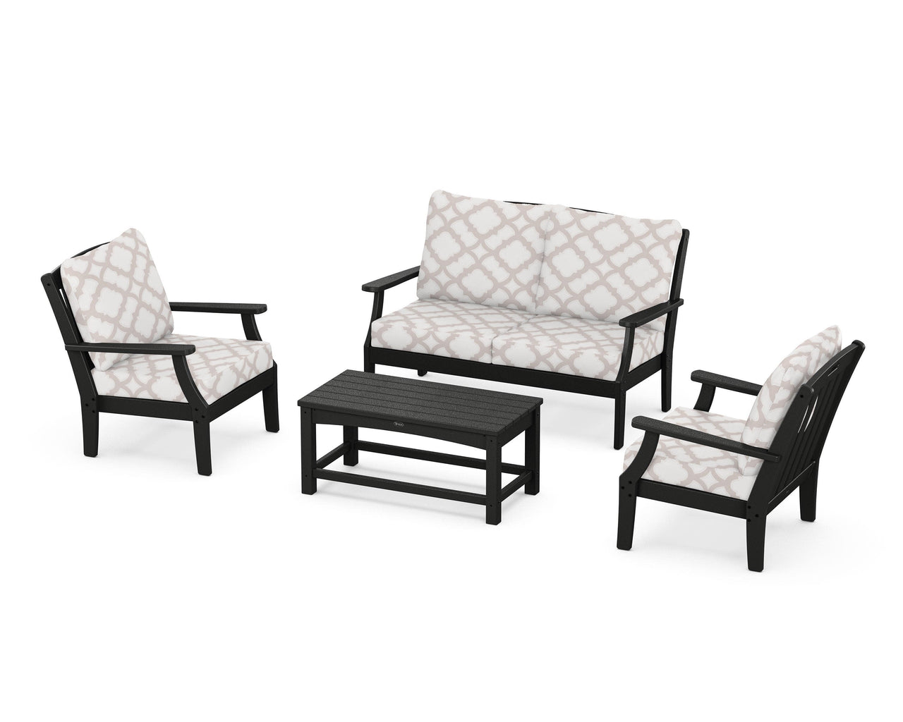 Trex Yacht Club 4-Piece Deep Seating Chair Set
