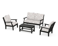 Thumbnail for Trex Yacht Club 4-Piece Deep Seating Chair Set