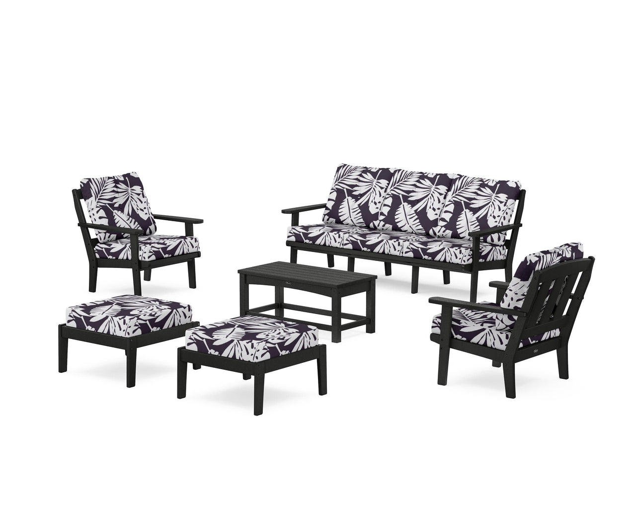 Trex Cape Cod 6-Piece Lounge Sofa Set