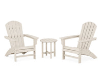 Thumbnail for Trex Yacht Club 3-Piece Adirondack Set - Sand Castle