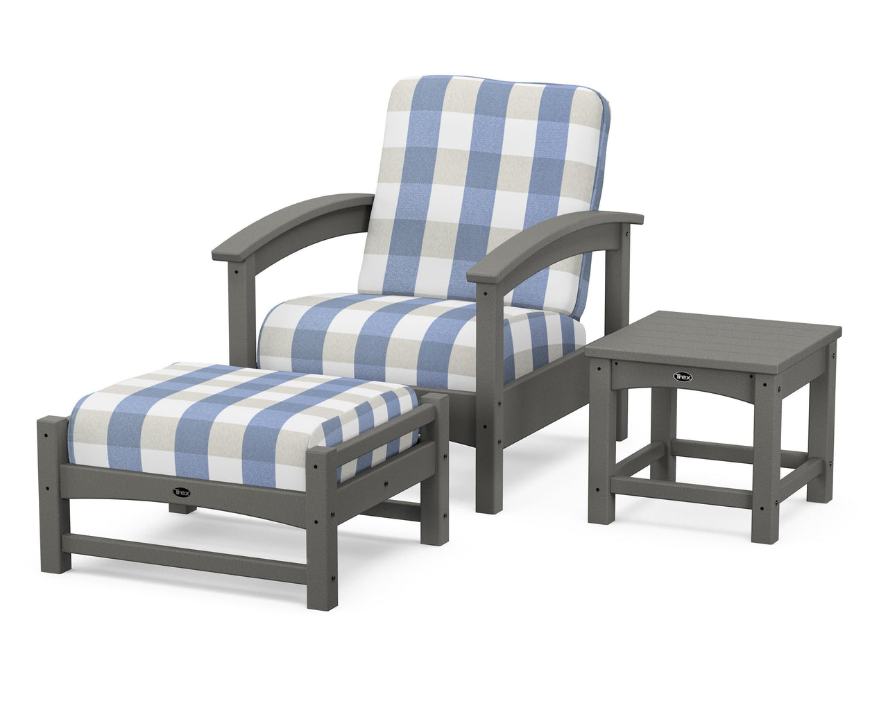 Trex Rockport 3-Piece Deep Seating Set