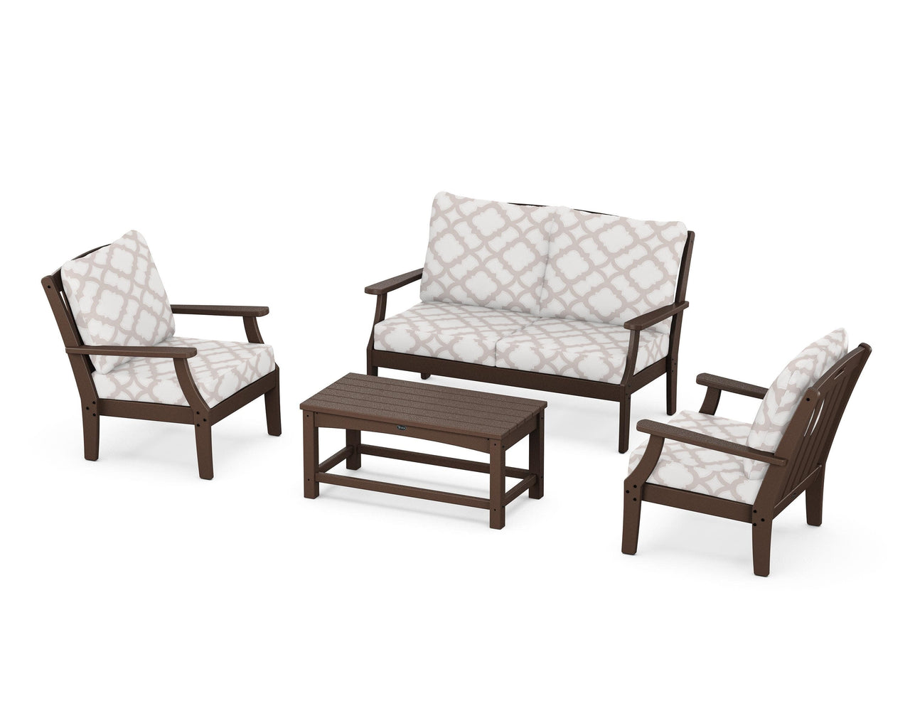 Trex Yacht Club 4-Piece Deep Seating Chair Set