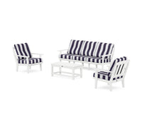 Thumbnail for Trex Cape Cod 4-Piece Deep Seating Set with Sofa