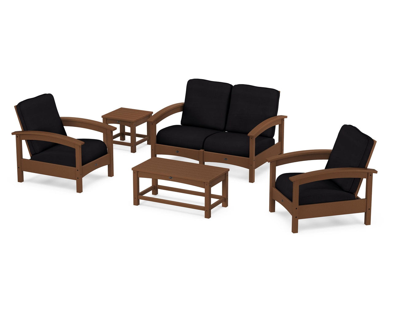 Trex Rockport Club 6-Piece Deep Seating Conversation Set