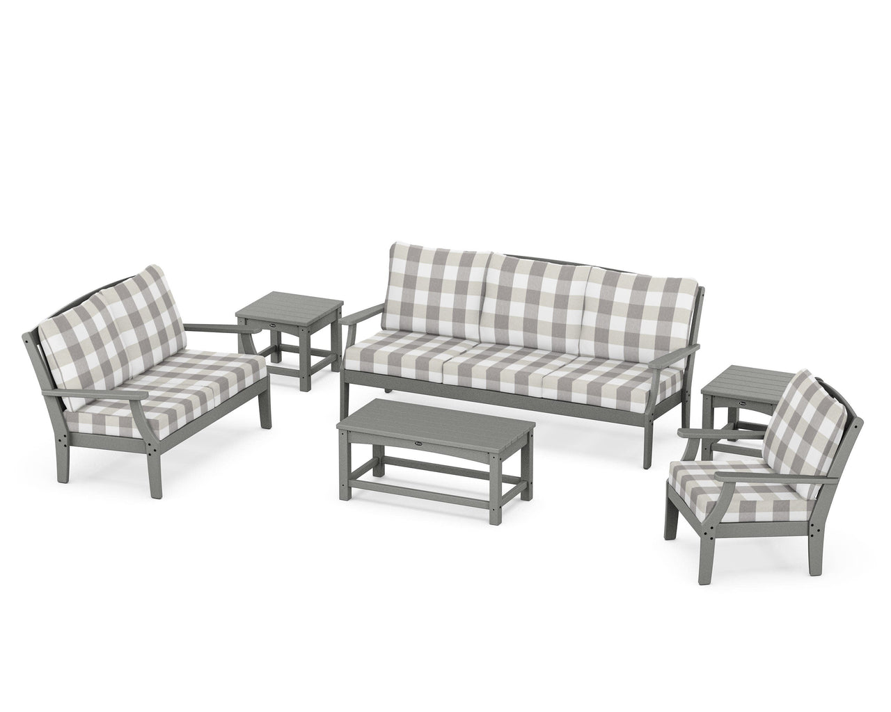 Trex Yacht Club 6-Piece Deep Seating Set