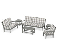 Thumbnail for Trex Yacht Club 6-Piece Deep Seating Set