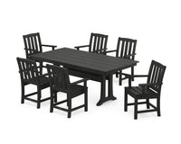 Thumbnail for Trex Cape Cod Arm Chair 7-Piece Farmhouse Dining Set with Trestle Legs