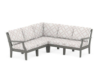 Thumbnail for Trex Yacht Club Modular 5-Piece Deep Seating Set