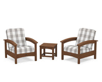Thumbnail for Trex Rockport Club 3-Piece Deep Seating Conversation Set