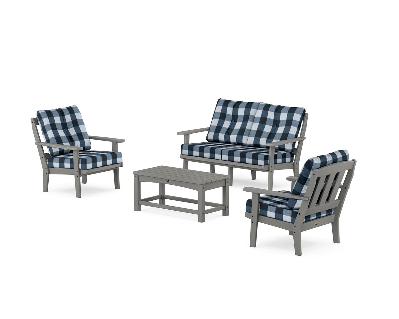 Trex Cape Cod 4-Piece Deep Seating Set with Loveseat