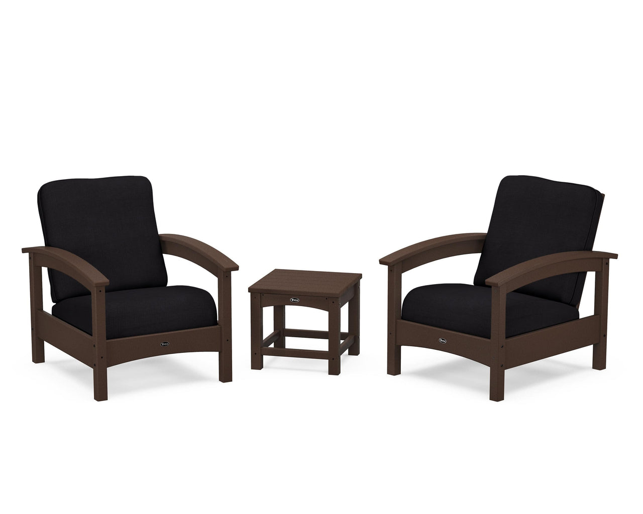 Trex Rockport Club 3-Piece Deep Seating Conversation Set