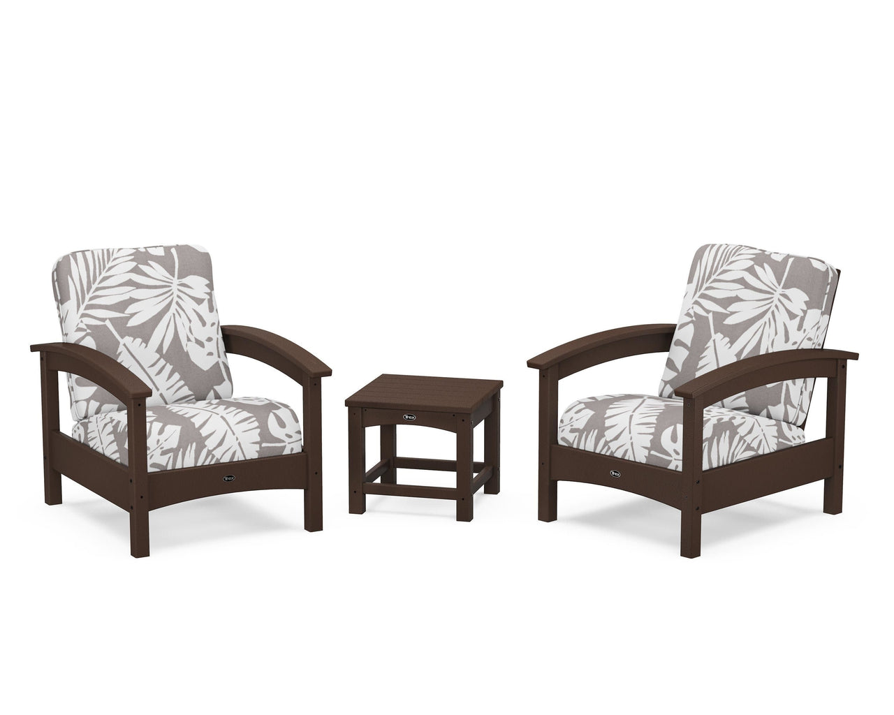 Trex Rockport Club 3-Piece Deep Seating Conversation Set