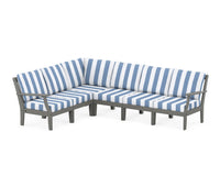 Thumbnail for Trex Yacht Club Modular 6-Piece Deep Seating Set