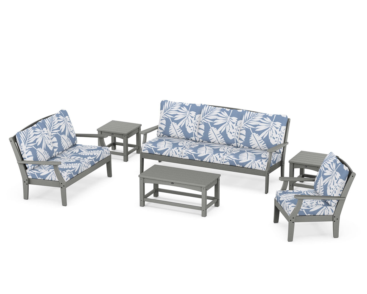 Trex Yacht Club 6-Piece Deep Seating Set