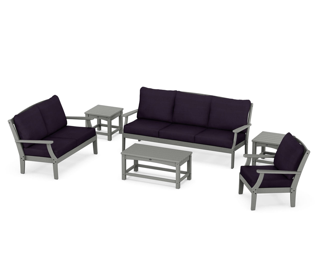 Trex Yacht Club 6-Piece Deep Seating Set