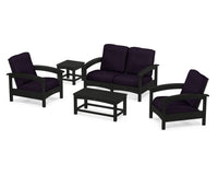 Thumbnail for Trex Rockport Club 6-Piece Deep Seating Conversation Set
