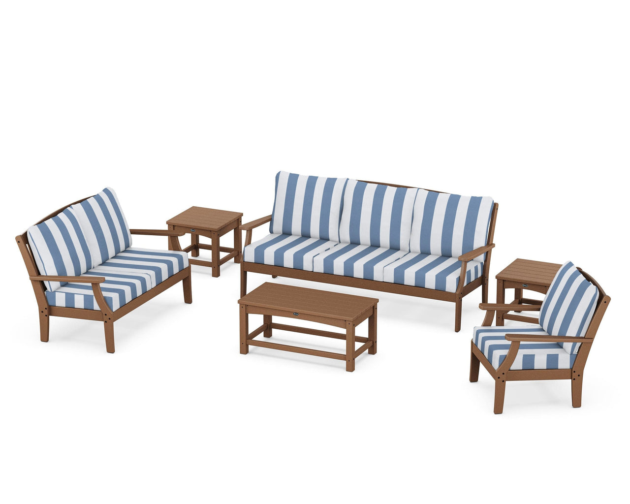 Trex Yacht Club 6-Piece Deep Seating Set