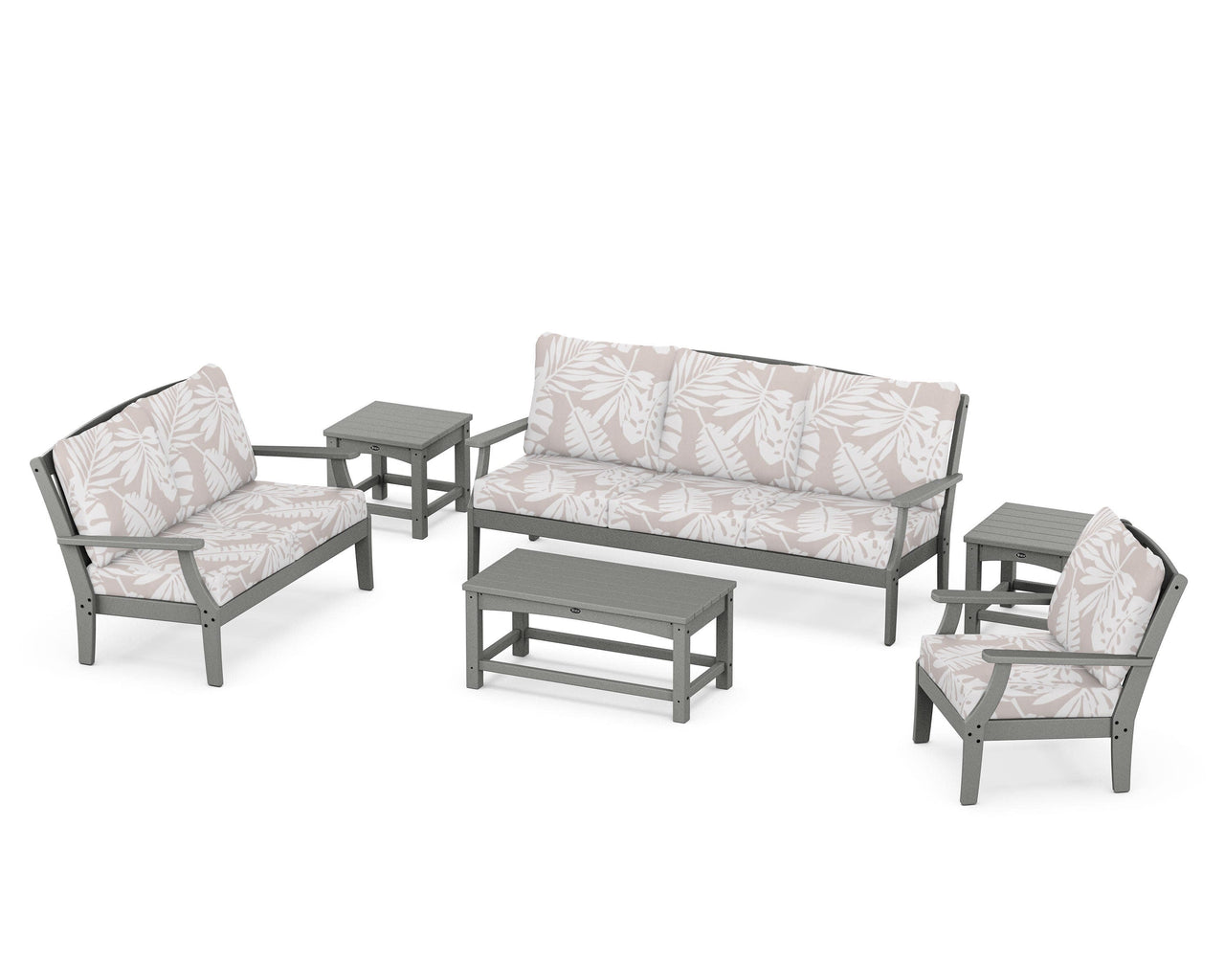 Trex Yacht Club 6-Piece Deep Seating Set
