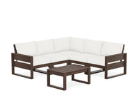 Thumbnail for Trex Eastport 6-Piece Deep Seating Sectional + Coffee Table Set