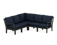 Thumbnail for Trex Yacht Club Modular 5-Piece Deep Seating Set