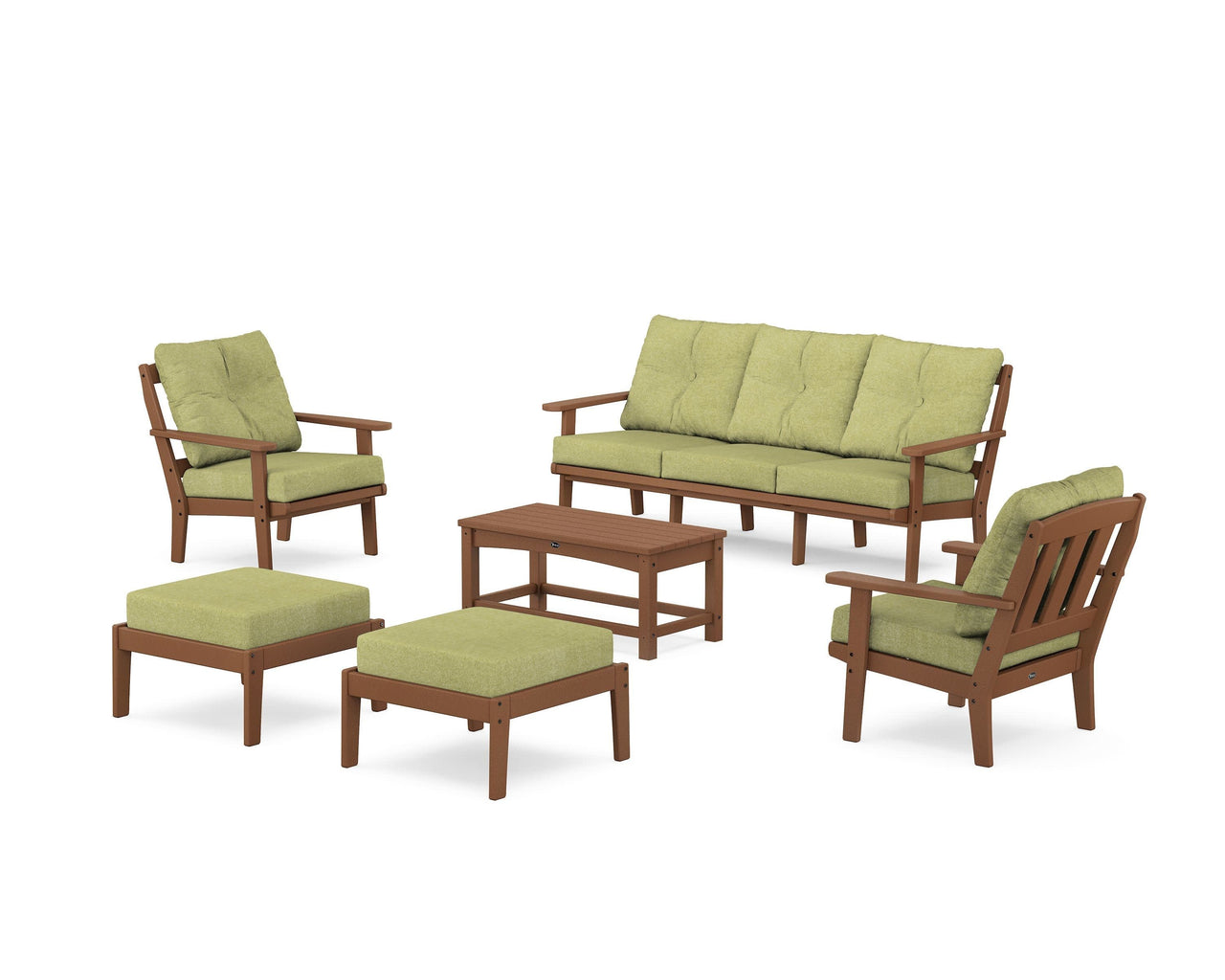 Trex Cape Cod 6-Piece Lounge Sofa Set