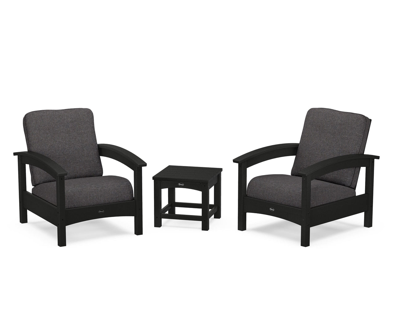 Trex Rockport Club 3-Piece Deep Seating Conversation Set