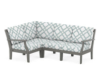 Thumbnail for Trex Yacht Club Modular 4-Piece Deep Seating Set