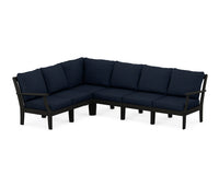 Thumbnail for Trex Yacht Club Modular 6-Piece Deep Seating Set