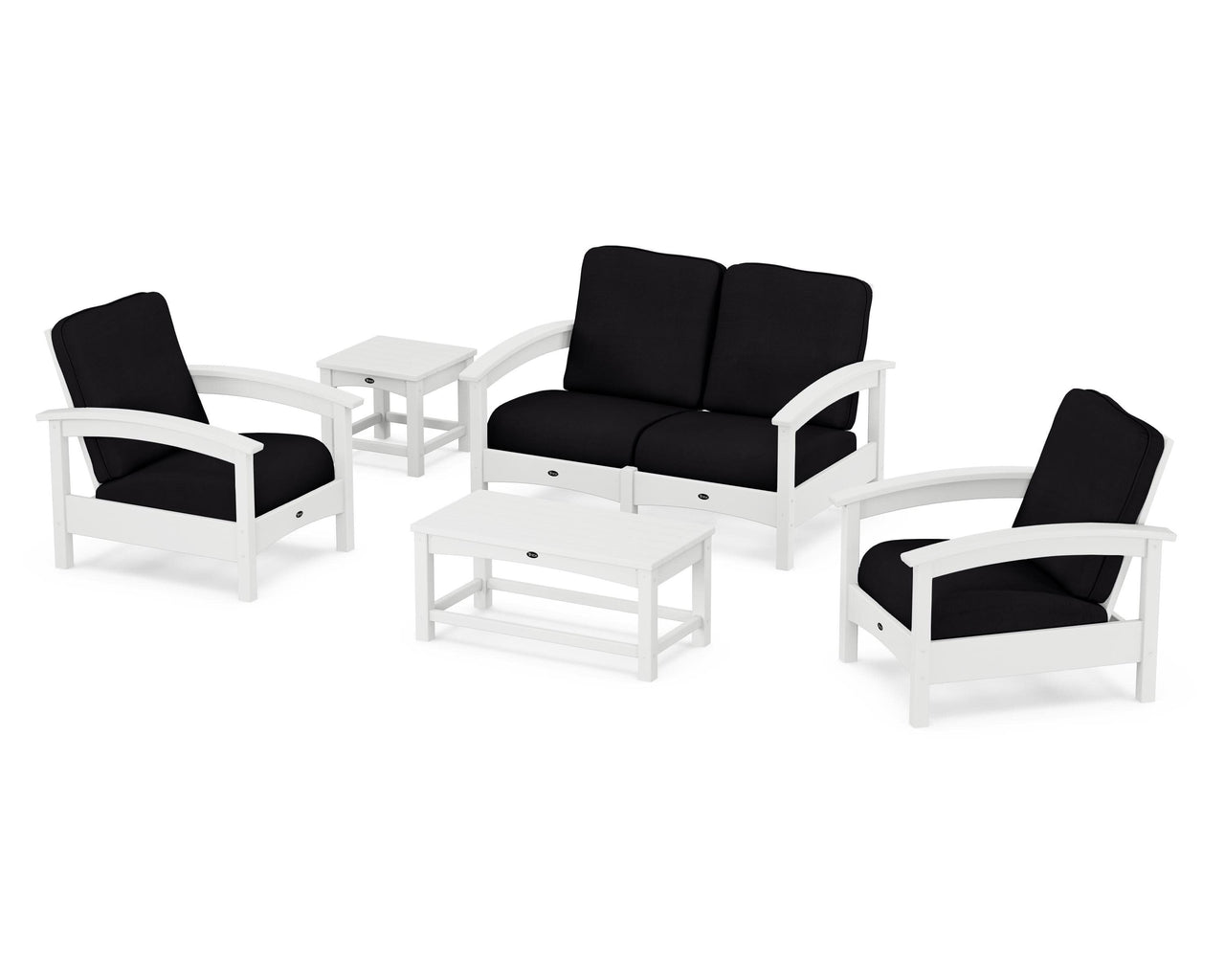 Trex Rockport Club 6-Piece Deep Seating Conversation Set