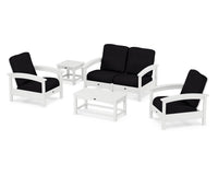 Thumbnail for Trex Rockport Club 6-Piece Deep Seating Conversation Set