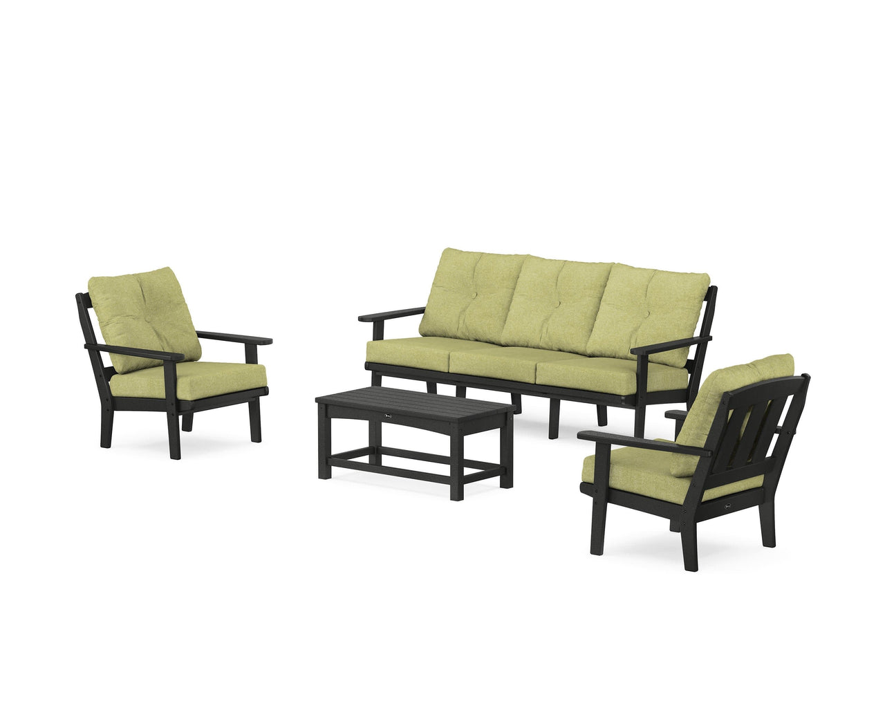 Trex Cape Cod 4-Piece Deep Seating Set with Sofa