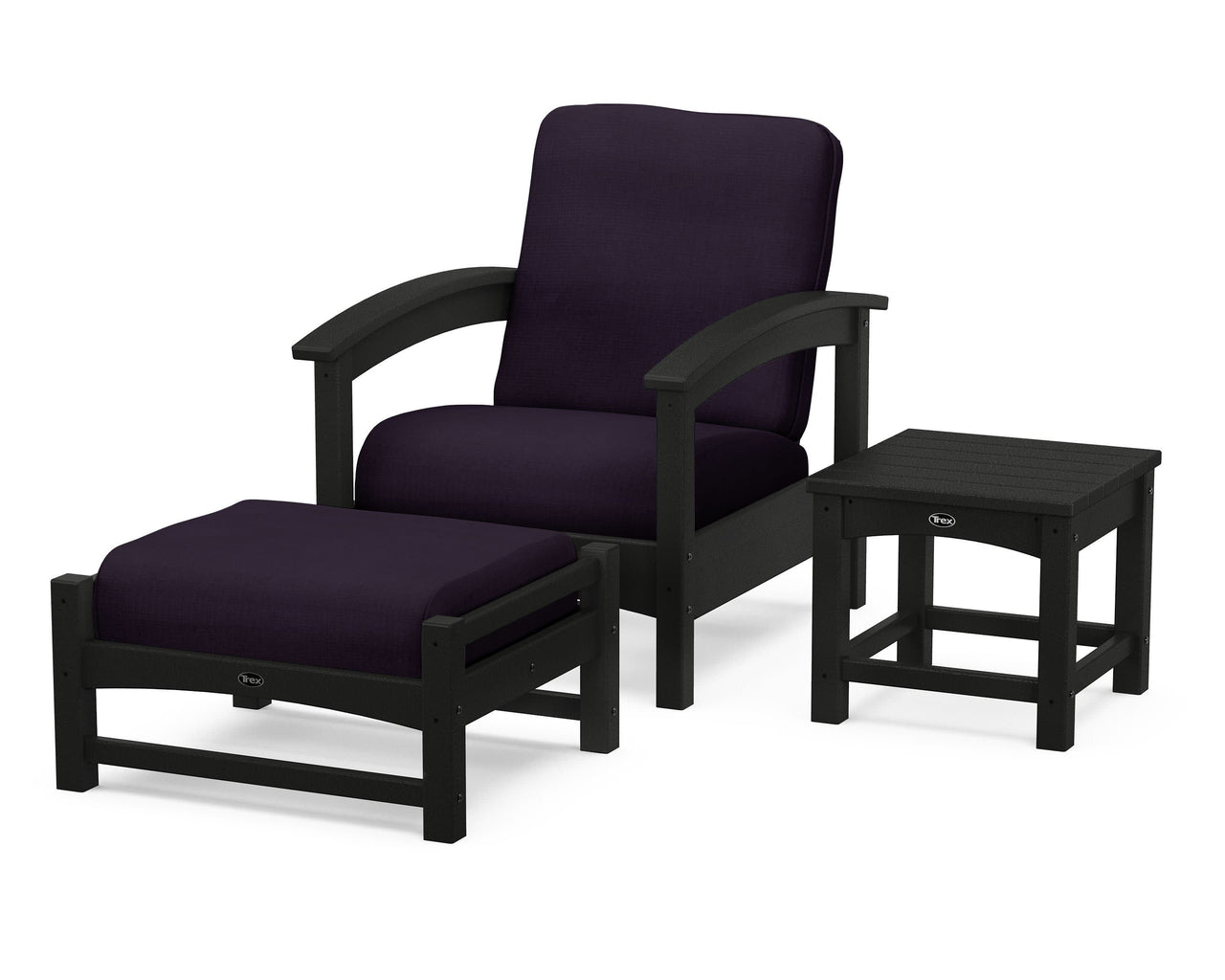 Trex Rockport 3-Piece Deep Seating Set