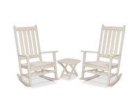 Thumbnail for Trex Cape Cod 3-Piece Porch Rocking Chair Set - Sand Castle