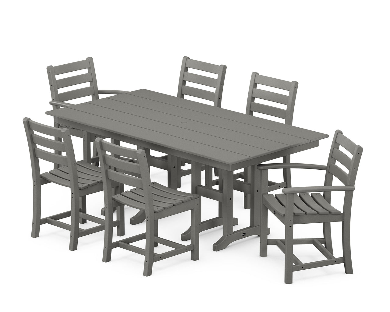 Trex Monterey Bay 7-Piece Farmhouse Dining Set