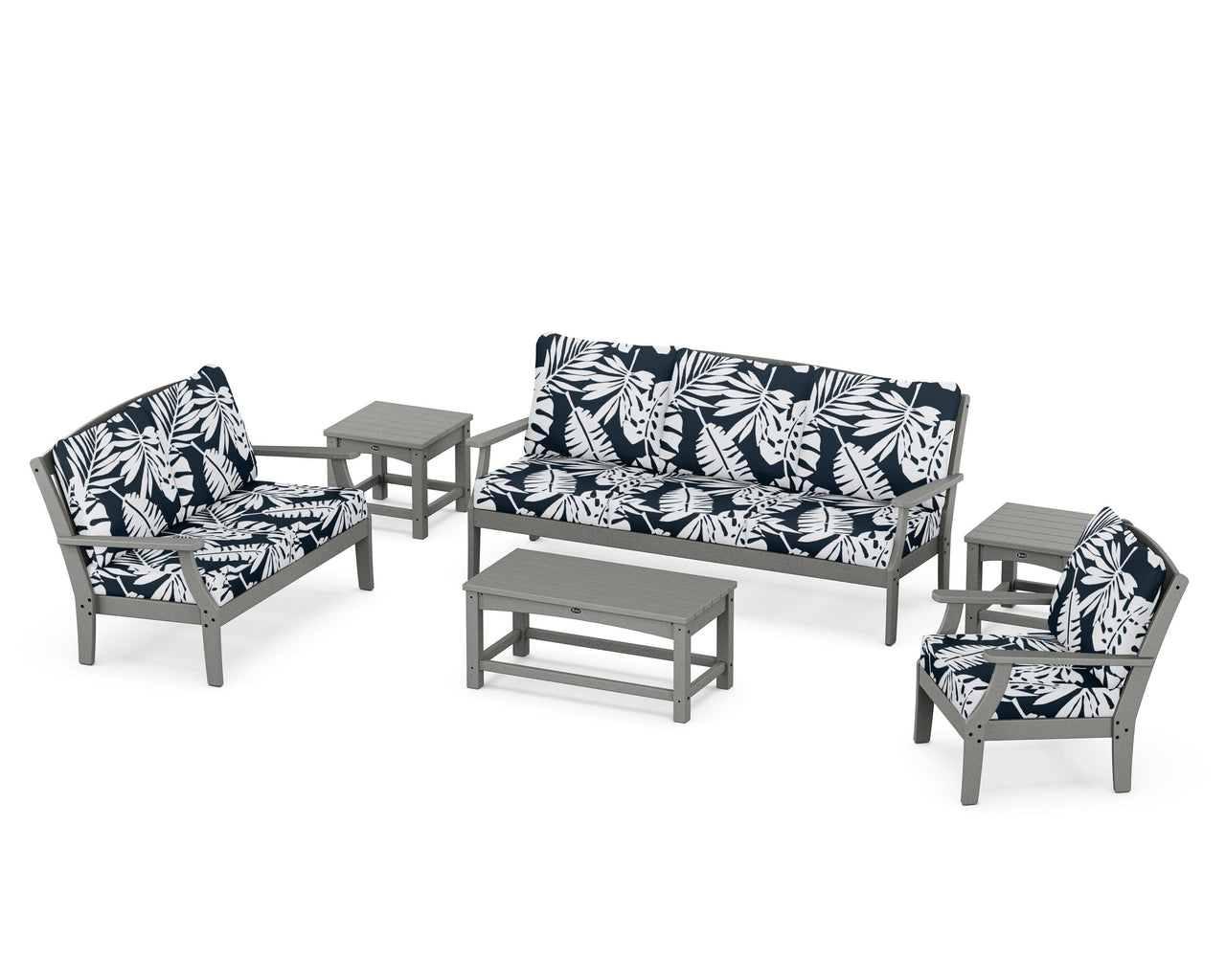 Trex Yacht Club 6-Piece Deep Seating Set