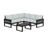 Thumbnail for Trex Eastport 6-Piece Deep Seating Sectional + Coffee Table Set