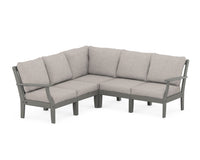 Thumbnail for Trex Yacht Club Modular 5-Piece Deep Seating Set