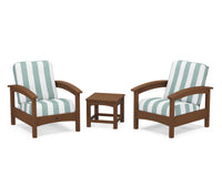 Thumbnail for Trex Rockport Club 3-Piece Deep Seating Conversation Set