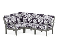 Thumbnail for Trex Yacht Club Modular 4-Piece Deep Seating Set