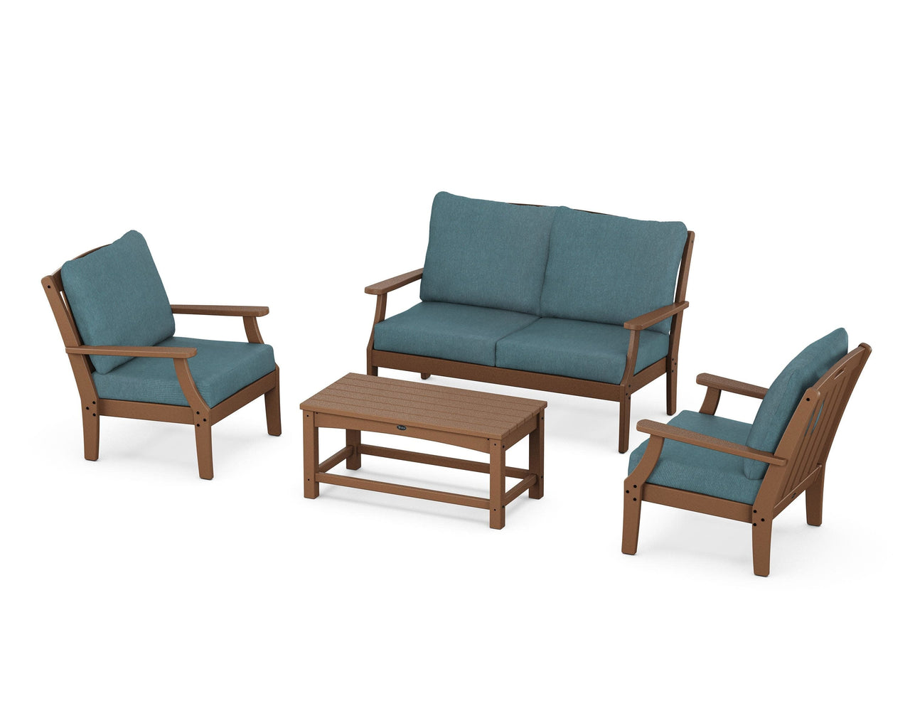 Trex Yacht Club 4-Piece Deep Seating Chair Set