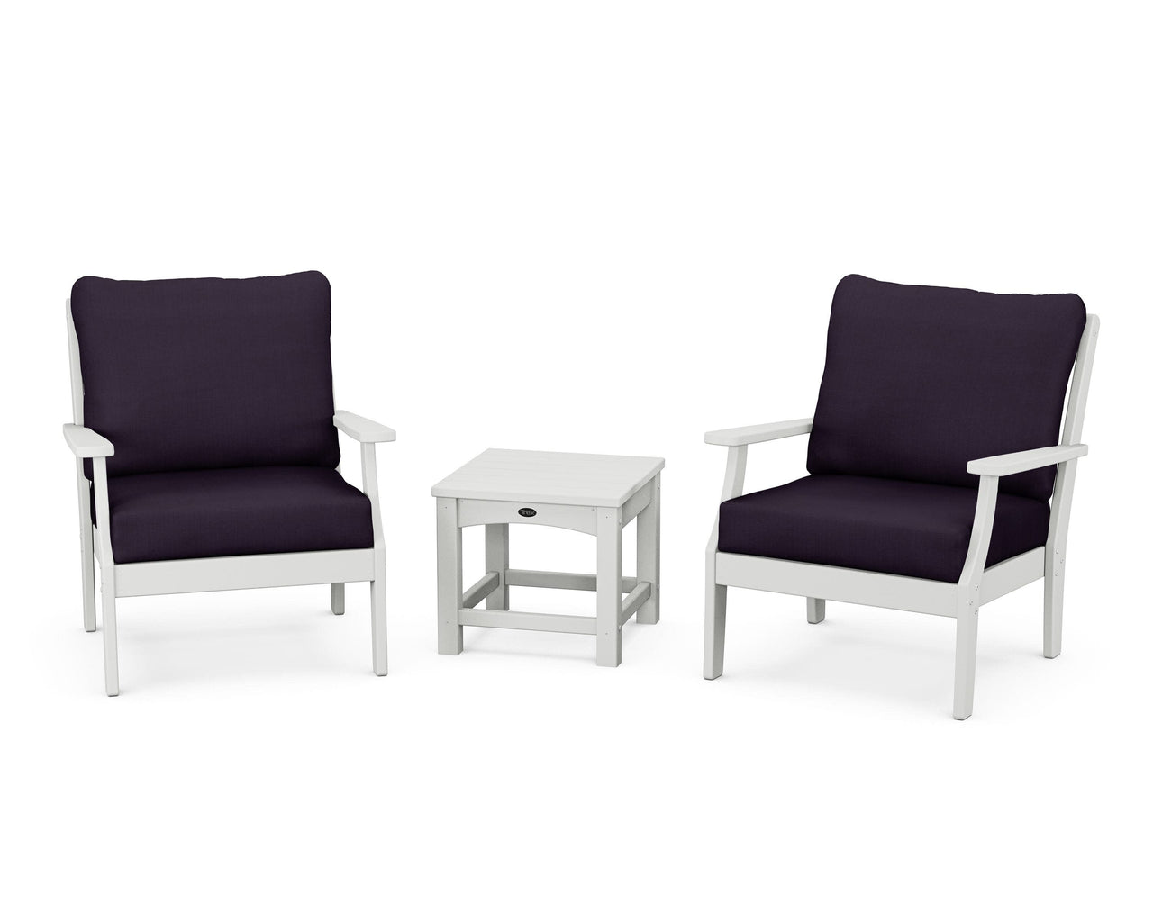 Trex Yacht Club 3-Piece Deep Seating Set