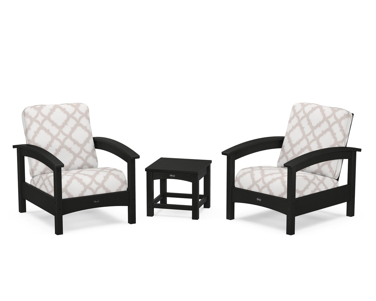 Trex Rockport Club 3-Piece Deep Seating Conversation Set