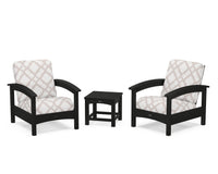Thumbnail for Trex Rockport Club 3-Piece Deep Seating Conversation Set